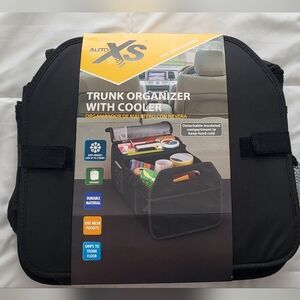 Black Trunk Organizer with Cooler